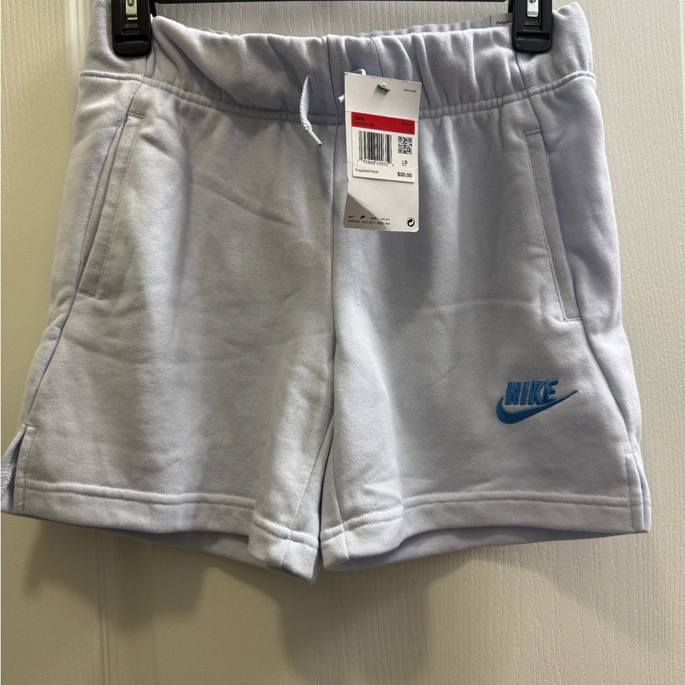 Nike Blue Athletic Shorts Lightweight Comfort